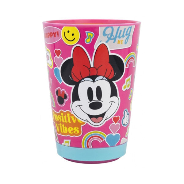 Stor Kitchen & Dining Pink / Brand New Disney Stor Drop Safe PP Tumbler 470ml Minnie Mouse Flower Power - 74479