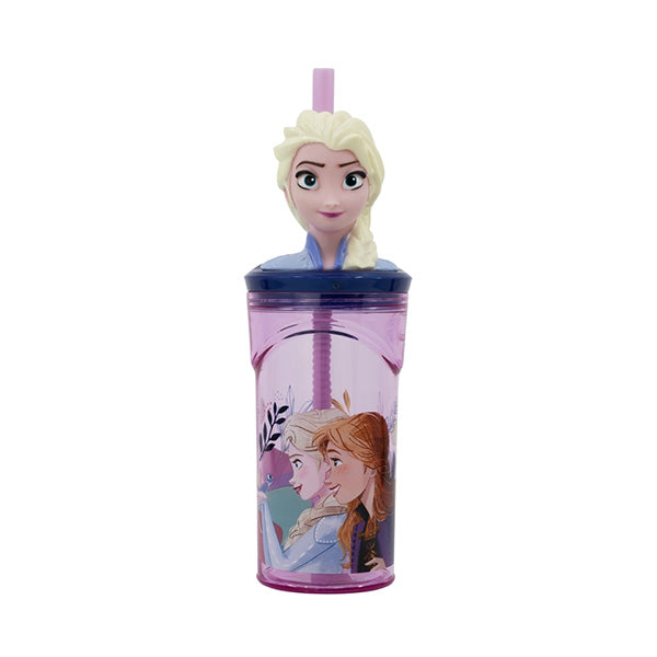 Stor Kitchen & Dining Pink / Brand New Stor 3D Figurine Tumbler 360ml Frozen Trust The Journey - 74266