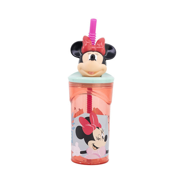 Stor Kitchen & Dining Red / Brand New Stor 3D Figurine Tumbler 360ml Minnie Mouse Being More Minnie - 74466