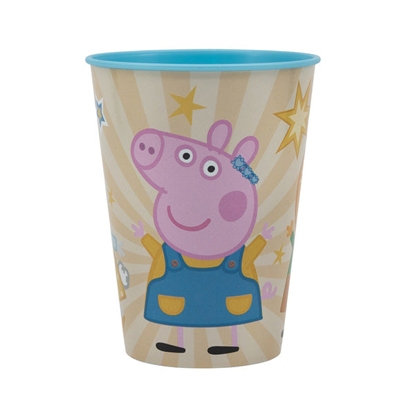 Stor Kitchen & Dining Blue / Brand New Stor Easy Tumbler 260ml PEPPA PIG Kindness Counts - 41207