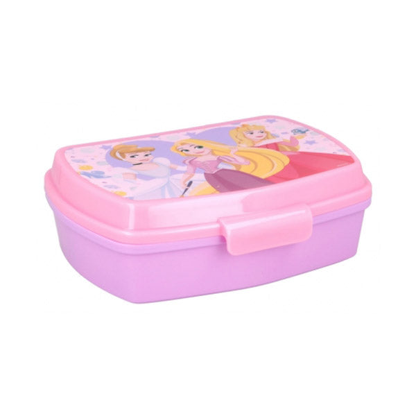 Stor Kitchen & Dining Pink / Brand New Stor Funny Sandwich Box Disney Princess True - 51274