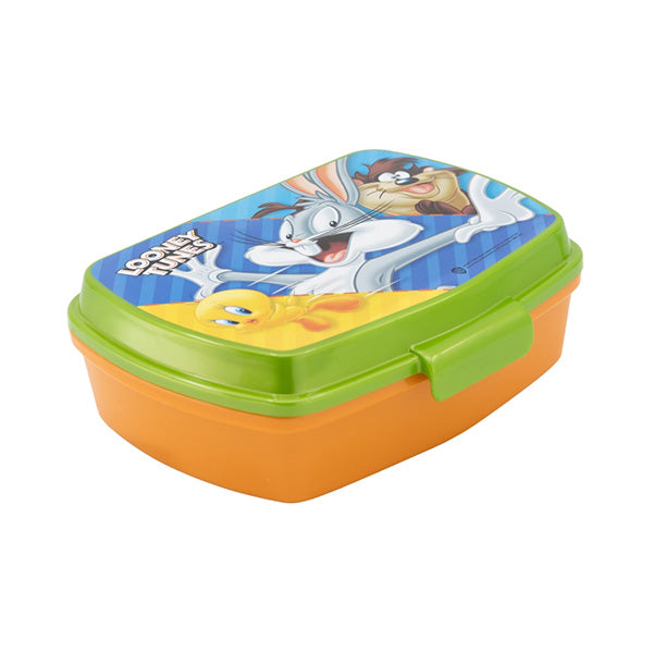 Stor Kitchen & Dining Orange / Brand New Stor Funny Sandwich Box Looney Tunes Heroes - 74974