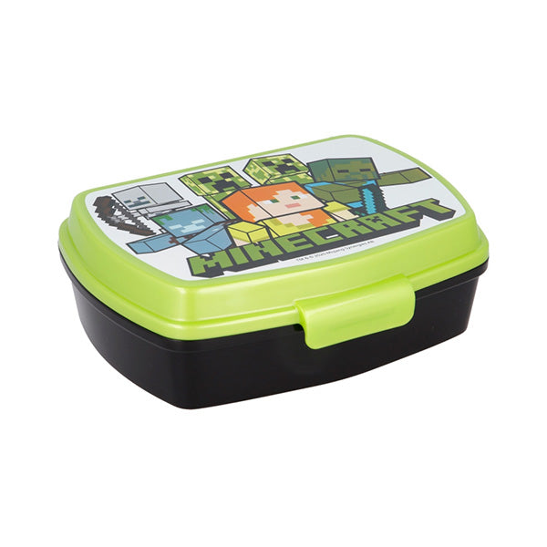 Stor Kitchen & Dining Black / Brand New Stor Funny Sandwich Box Minecraft - 40474