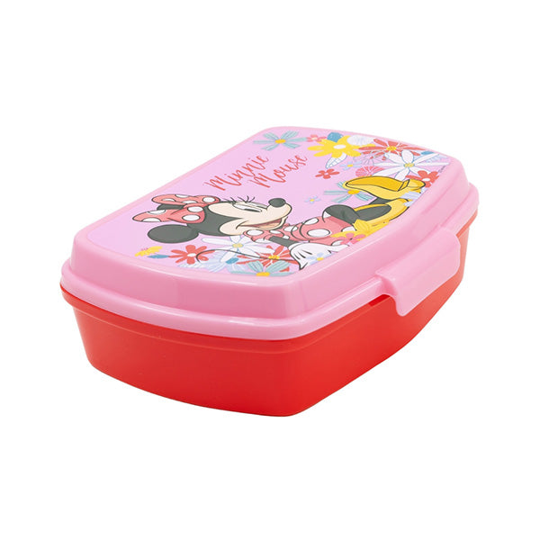 Stor Kitchen & Dining Red / Brand New Stor Funny Sandwich Box Minnie Mouse Spring Look - 74474