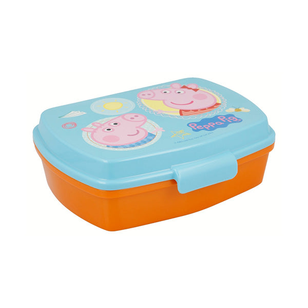 Stor Kitchen & Dining Orange / Brand New Stor Funny Sandwich Box PEPPA PIG Core - 13914