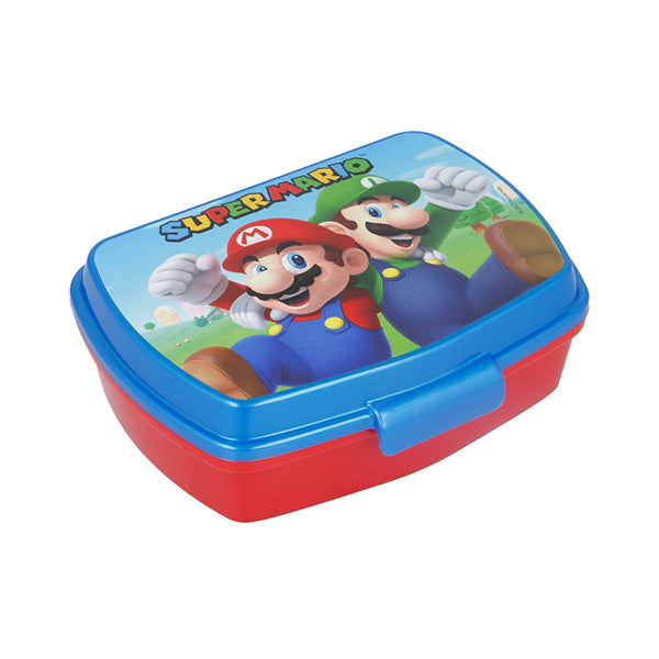 Stor Kitchen & Dining Red / Brand New Stor Funny Sandwich Box Super Mario - 21474