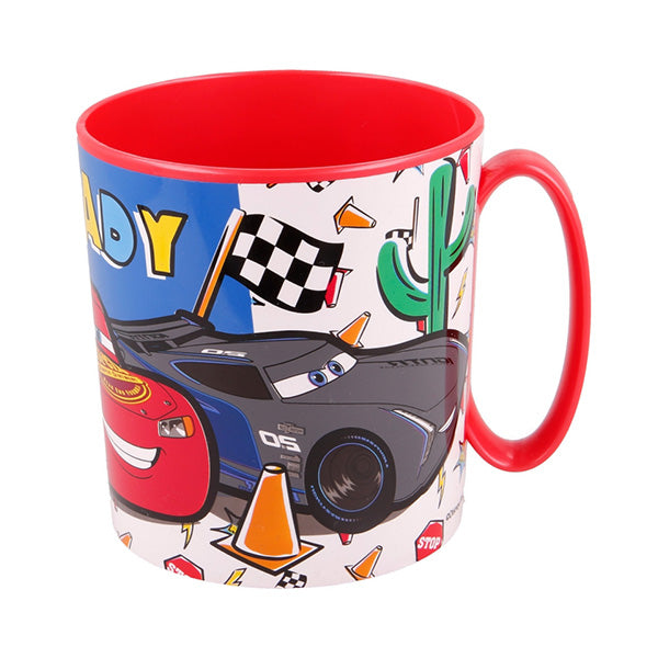 Stor Kitchen & Dining Red / Brand New Stor Micro Mug 390ml Cars Lets Race - 51504