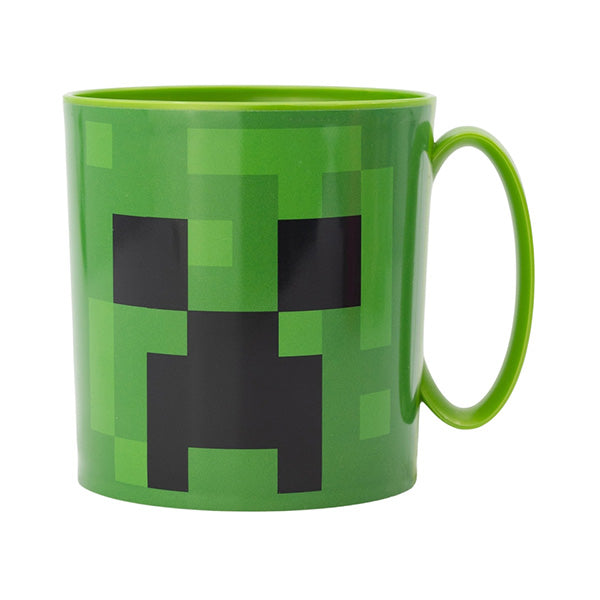 Stor Kitchen & Dining Green / Brand New Stor Micro Mug 390ml Minecraft Creeper Green - 40804