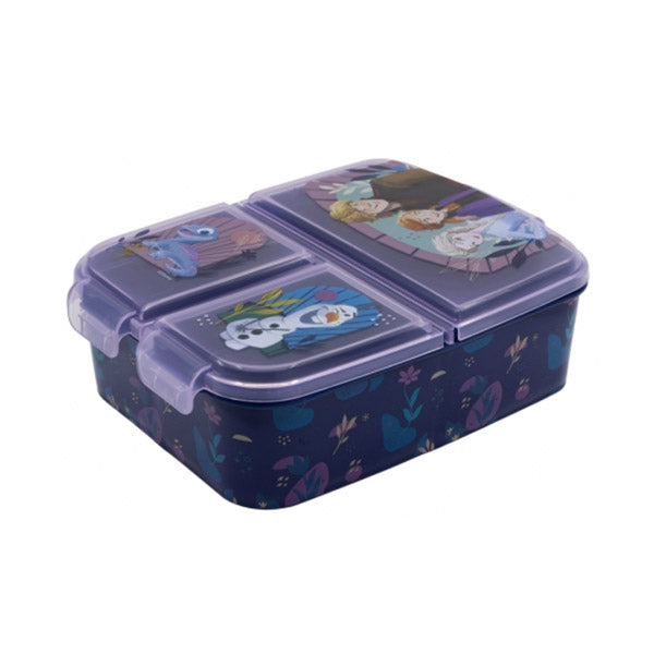 Stor Kitchen & Dining Violet / Brand New Stor Multi Compartment Sandwich Box Frozen Trust The Journey - 74220