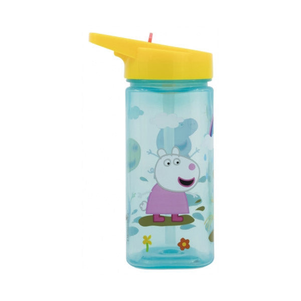 Stor Kitchen & Dining Green / Brand New Stor Square Water Bottle 510ml PEPPA PIG Core 202 - 41214