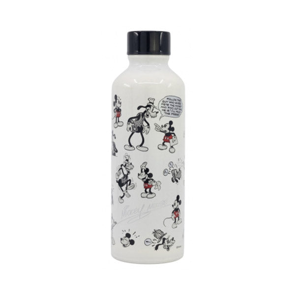 Stor Kitchen & Dining White / Brand New Stor Young Adult Aluminium Trend Bottle 755ml Mickey Mouse Vintage - 75559