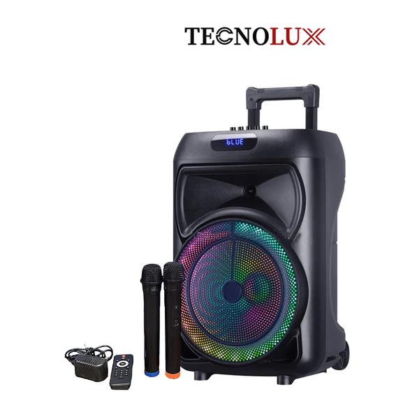 TechnoLux Audio TECNOLUX Single 12 Inch Media 40W High Power Party Speaker HS-TS12S2
