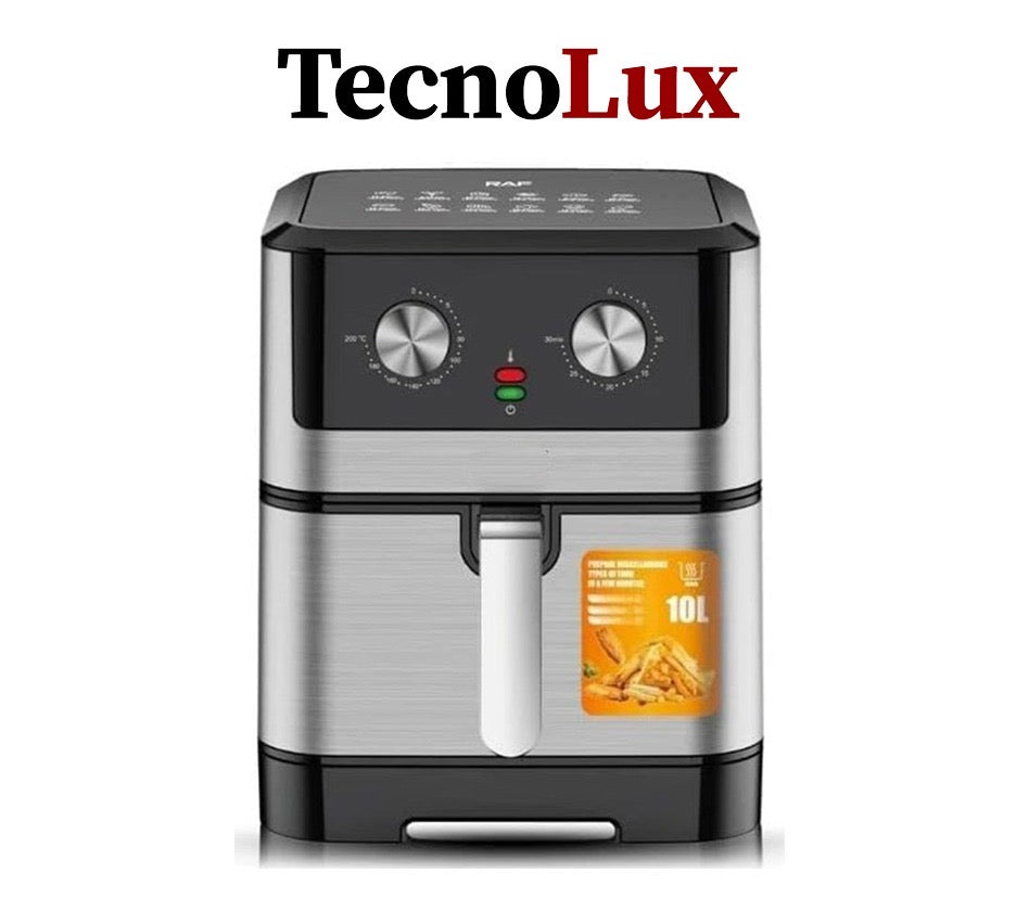 TechnoLux Kitchen & Dining Silver / Brand New Technolux Air Fryer 10L T-5338