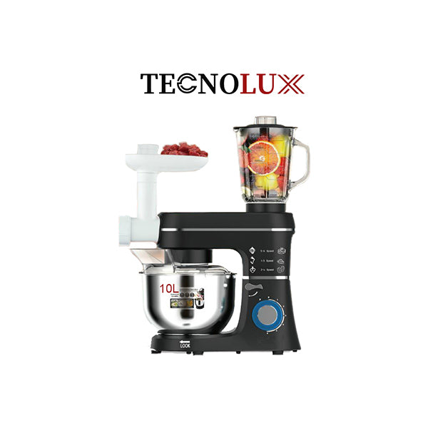 TechnoLux Kitchen & Dining Tecnolux Multifunctional 10L Stand Mixer 3 in 1