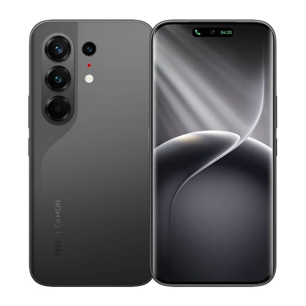 Tecno Communications Black / Brand New / 1 Year Tecno Camon 50 Pro 16GB/256GB (8GB Extended RAM) + Cover and Protection Included + 100 Days Screen Replacement Warranty