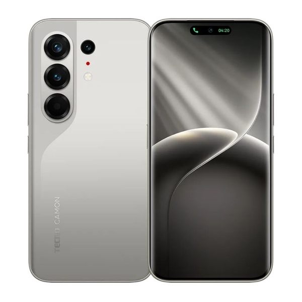 Tecno Communications Titanium / Brand New / 1 Year Tecno Camon 50 Pro 16GB/256GB (8GB Extended RAM) + Cover and Protection Included + 100 Days Screen Replacement Warranty