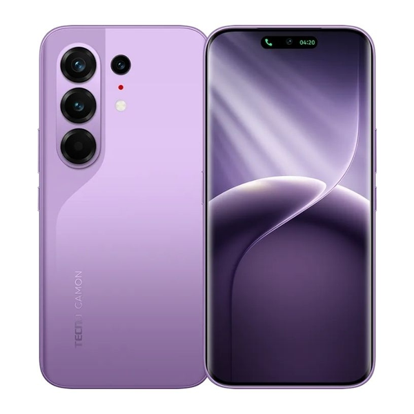 Tecno Communications Lavender / Brand New / 1 Year Tecno Camon 50 Pro 16GB/256GB (8GB Extended RAM) + Cover and Protection Included + 100 Days Screen Replacement Warranty