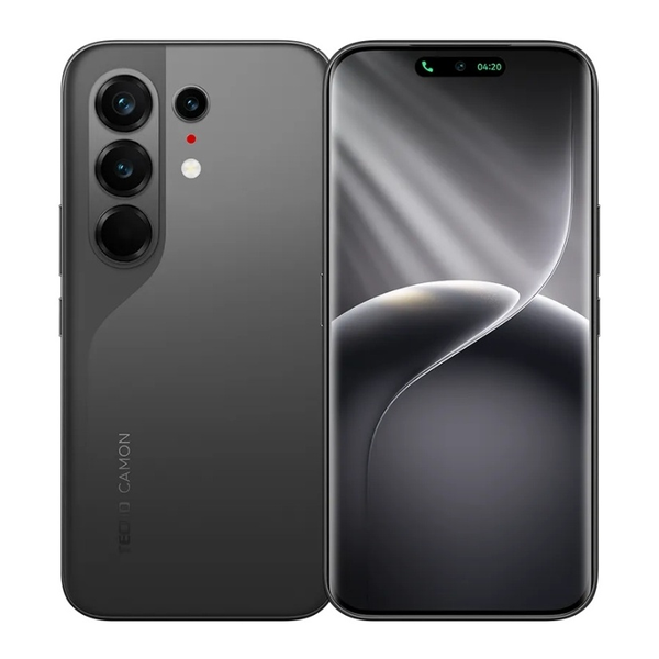 Tecno Communications Black / Brand New / 1 Year Tecno Camon 50 Ultra 24GB/256GB (12GB Extended RAM) + Cover and Protection Included + 100 Days Screen Replacement Warranty
