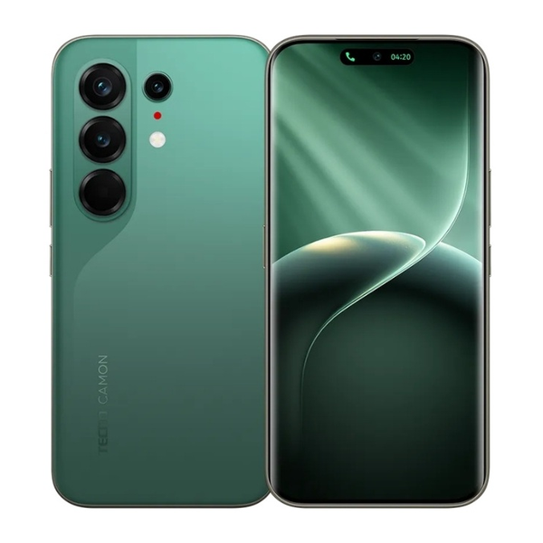Tecno Communications Green / Brand New / 1 Year Tecno Camon 50 Ultra 24GB/256GB (12GB Extended RAM) + Cover and Protection Included + 100 Days Screen Replacement Warranty