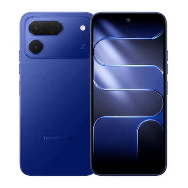 Tecno Communications Midnight Blue / Brand New / 1 Year Tecno Spark 50 Pro 12GB/256GB (8GB Extended RAM) + Cover and Protection Included + 100 Days Screen Replacement Warranty