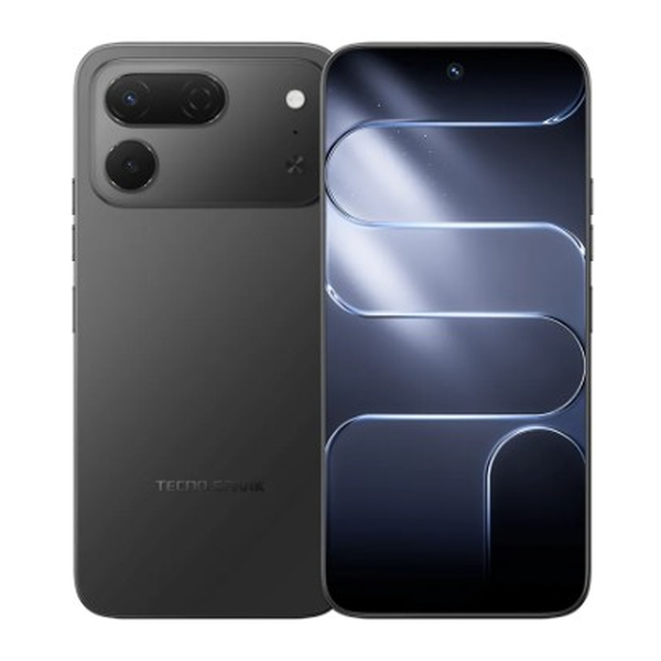 Tecno Communications Ink Black / Brand New / 1 Year Tecno Spark 50 Pro 12GB/256GB (8GB Extended RAM) + Cover and Protection Included + 100 Days Screen Replacement Warranty