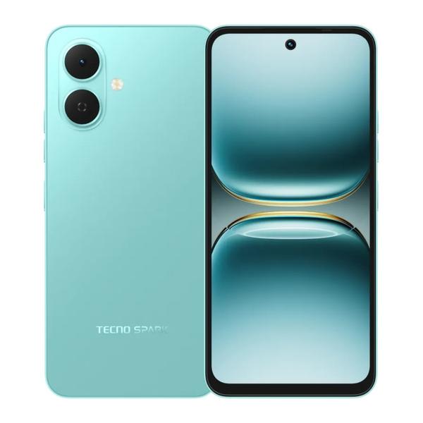 Tecno Communications Turquoise Green / Brand New / 1 Year Tecno Spark Go 2 6GB/64GB (3GB Extended RAM) Cover and Protection Included + 100 Days Screen Replacement Warranty