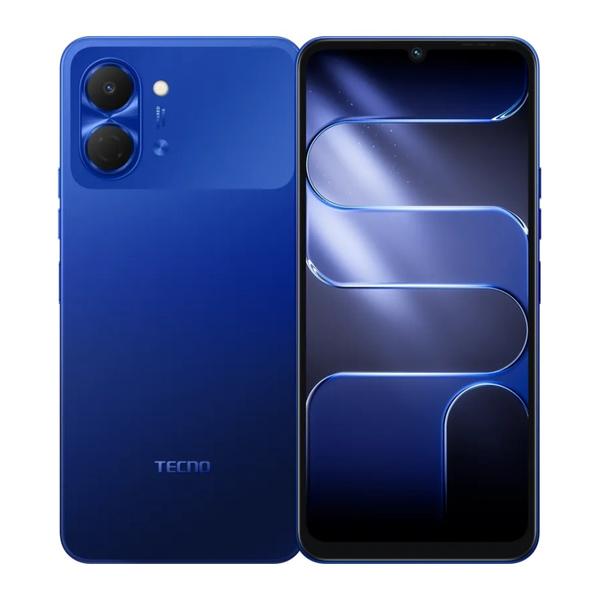Tecno Communications Galaxy Blue / Brand New / 1 Year Tecno Spark Go 3 8GB/128GB (4GB Extended RAM) + Cover and Protection Included + 100 Days Screen Replacement Warranty