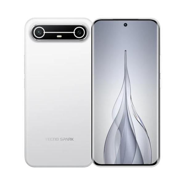Tecno Communications White / Brand New / 1 Year Tecno Spark Slim 8GB/256GB