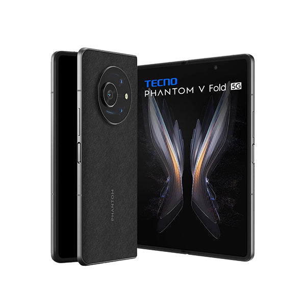 Tecno Mobile Phone Black / Brand New / 1 Year Tecno Phantom V Fold 5G 12GB/512GB