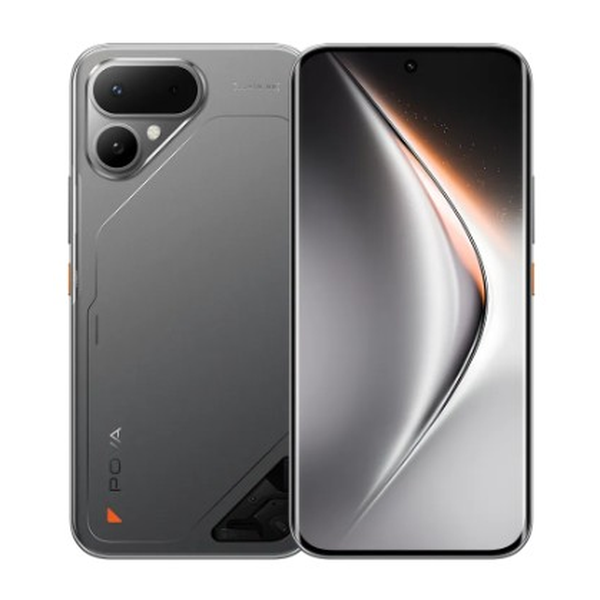 Tecno Storm Titanium / Brand New Tecno Pova Curve 2 5G 16GB/256GB (8GB Extended RAM) + 1 Year Screen Warranty + Free 200GB Cloud Storage Valid for 3 Years + Premium Edition Case + Tecno Watch Active 3