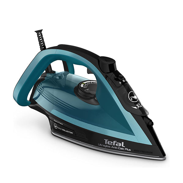 Tefal Household Appliances Blue Black / Brand New Tefal Ultragliss Anti-Clac Plus Steam Iron 2800W FV6832E0
