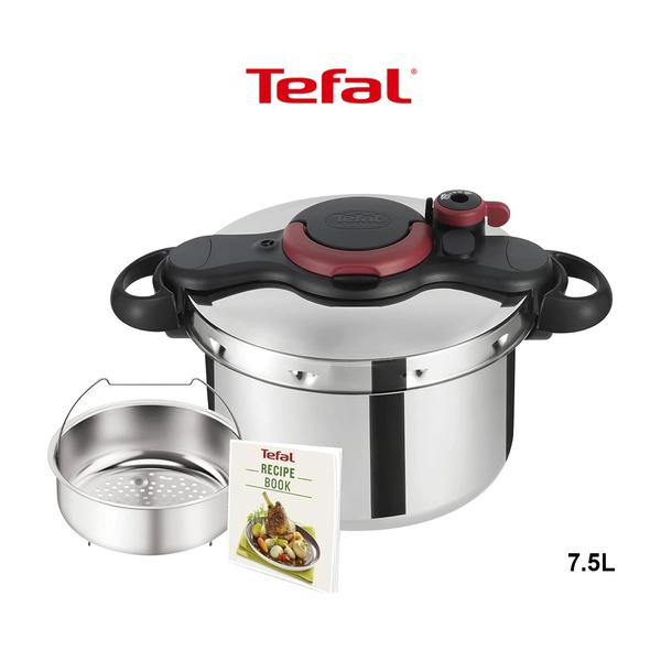 Tefal Kitchen & Dining Tefal 7.5L ClipsoMinut Easy Pressure Cooker - P4624866