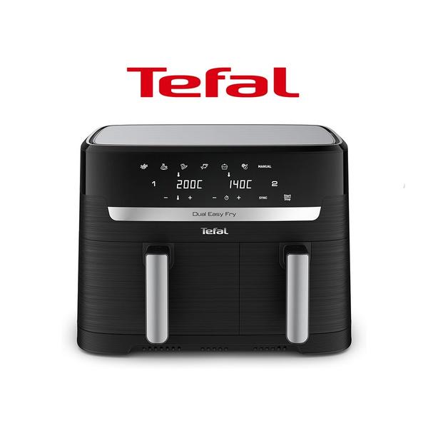 Tefal Kitchen & Dining Tefal Dual Easy Fry Air Fryer 8.3L EY901840