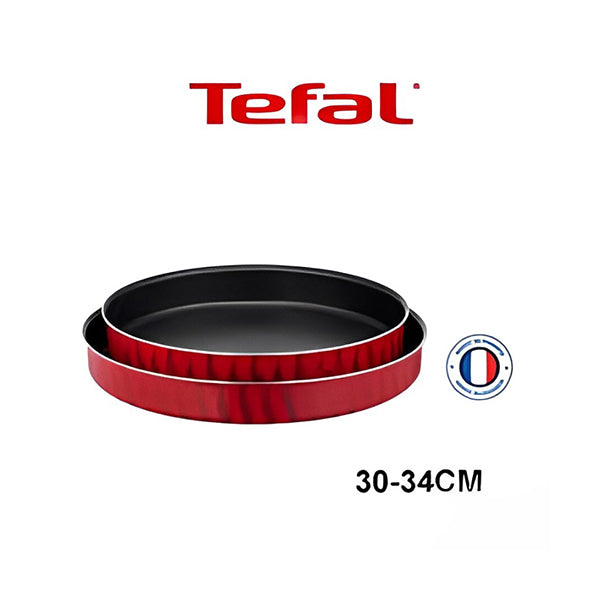 Tefal Kitchen & Dining TEFAL Tempo Flame 2-Piece Set, Kebbe Dishes 30/34cm