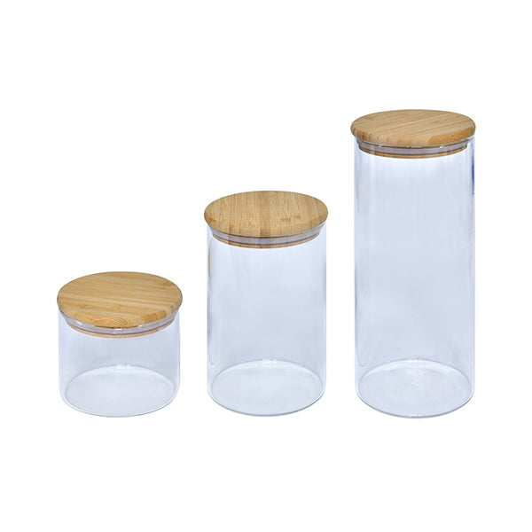 Testa Kitchen & Dining Brand New Buy 2 Sets Of Testa Canister (500ml, 1000ml, 1500ml) and GET Glass Tea Box