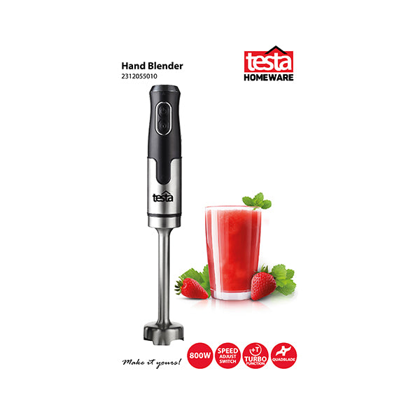 Testa Kitchen & Dining Brand New / 1 Year Single Testa Hand Blender + FREE Testa Glass Bakeware 1.6L Rectangle