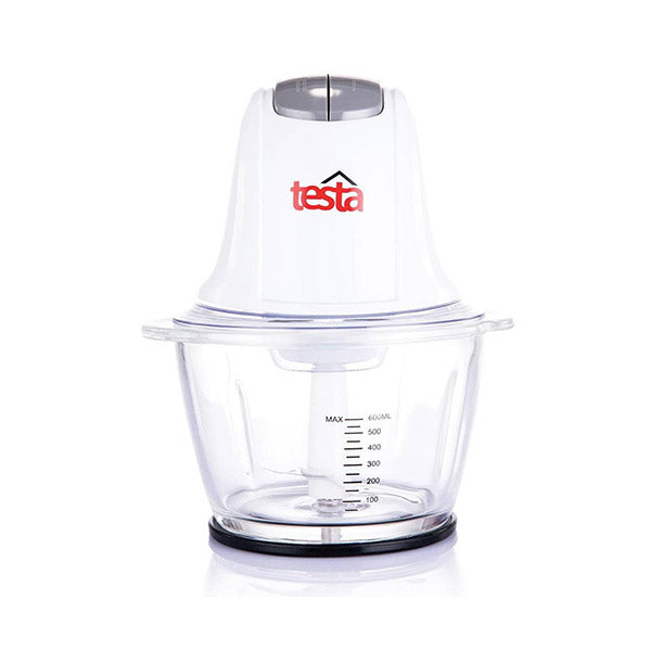 Testa Kitchen & Dining White / Brand New / 2 Years Testa, Chopper 300W Glass Bowl - 2312065011