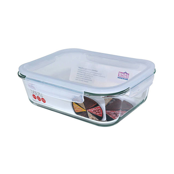 Testa Kitchen & Dining Transparent / Brand New Testa Food Container 1100Ml Square - 2734040003