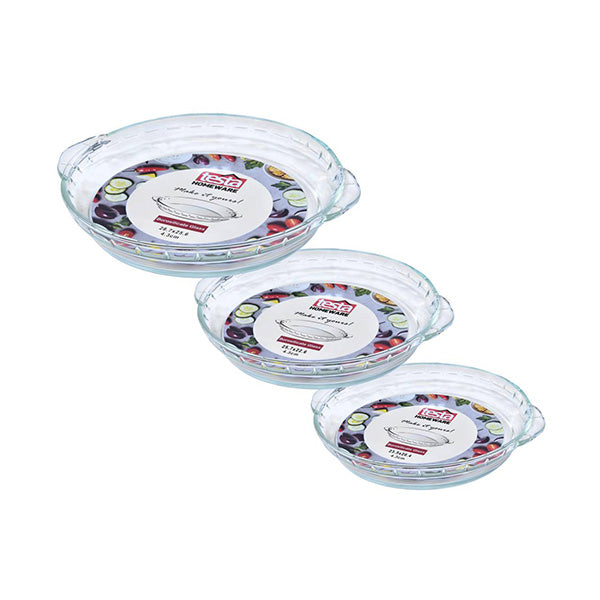 Testa Kitchen & Dining Transparent / Brand New Testa, Pie Dish Round - 116