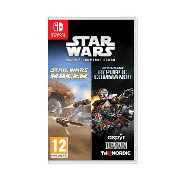 THQ Brand New Star Wars Racer and Commando Combo - Nintendo Switch