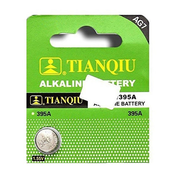 Tianqiu Silver / Brand New Tianqiu Alkaline Button Cell Battery  1.5 Volt for Watches, Cameras AG7 Pack of 10 - 395