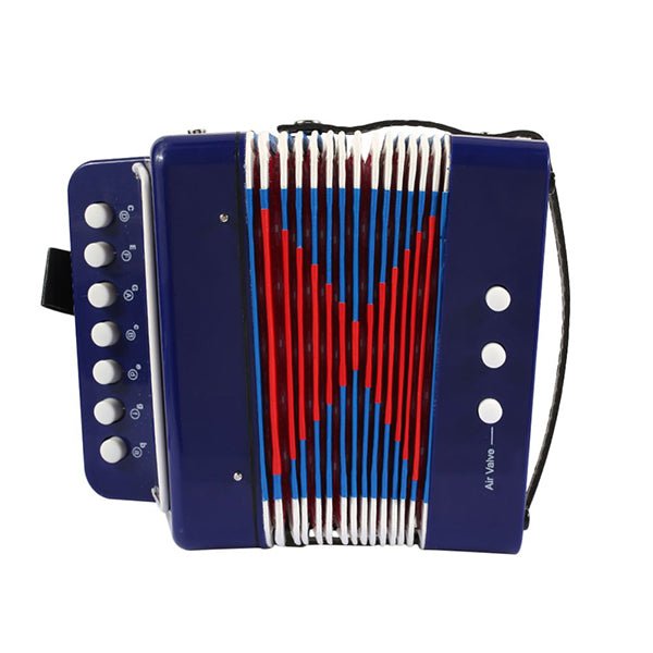Top Hobbies & Creative Arts Blue / Brand New Top Accordion for Kids with 10 Keys - 103A