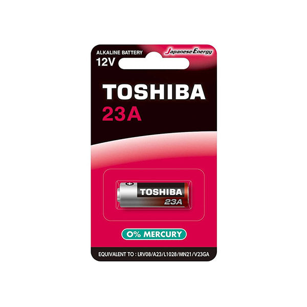 Toshiba Electronics Accessories Grey / Brand New Toshiba 12V Alkaline Battery 1 Piece  23A BP-1