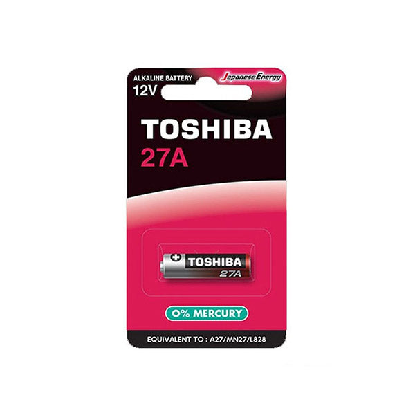 Toshiba Electronics Accessories Grey / Brand New Toshiba 12V Alkaline Battery 1 Piece 27A BP-1