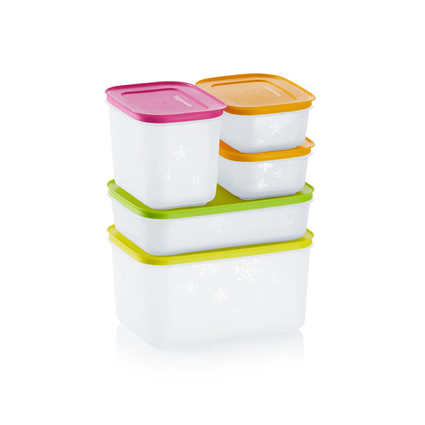 Tupperware Kitchen & Dining Transparent / Brand New Tupperware, FreezerMates Advanced Starter Set 5 - 267129