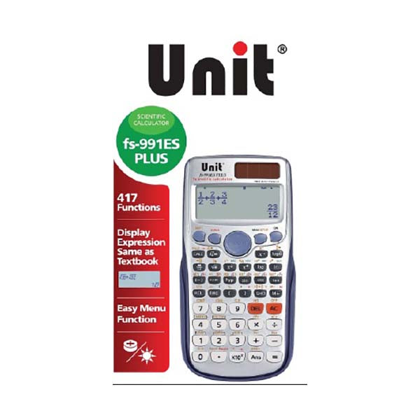 Unit Office Equipment Black / Brand New Unit Calculator fs-991ES PLUS Scientific Calculator