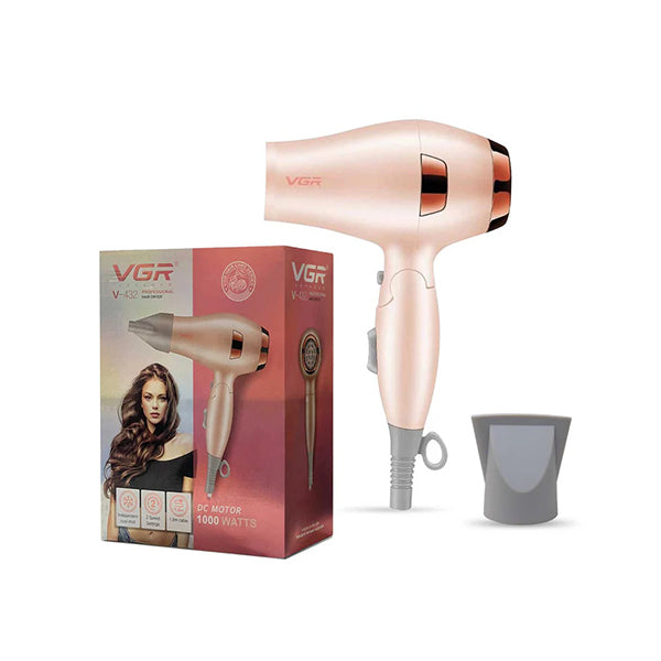 Vgr Personal Care Pink / Brand New VGR Foldable Hair Dryer V-432