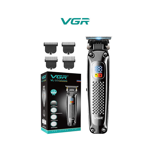 Vgr Personal Care VGR Limited Edition Professional Hair Clipper, Trimmer for men with Digital LED Display,4 Cutting Combs,180 min Runtime,1400 mAh Lithium Battery