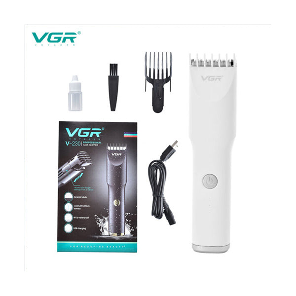 Vgr Personal Care White / Brand New VGR V-230, Professional Hair Clipper - 97149