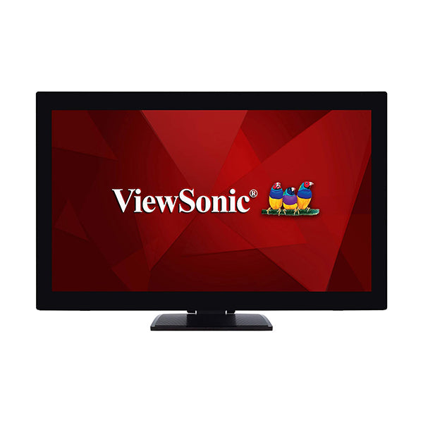 ViewSonic Video Black / Brand New / 1 Year ViewSonic TD2760, 27 Inch 1080p 10-Point Multi-Touch Screen Monitor with Advanced Ergonomics RS232 HDMI and DisplayPort